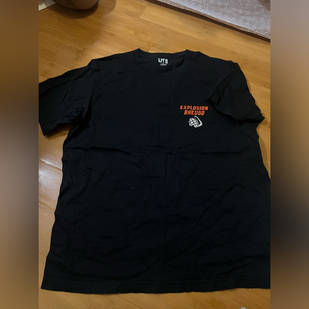 UNIQLO, Explosion Bakugo Shirt, Size Large, Unisex